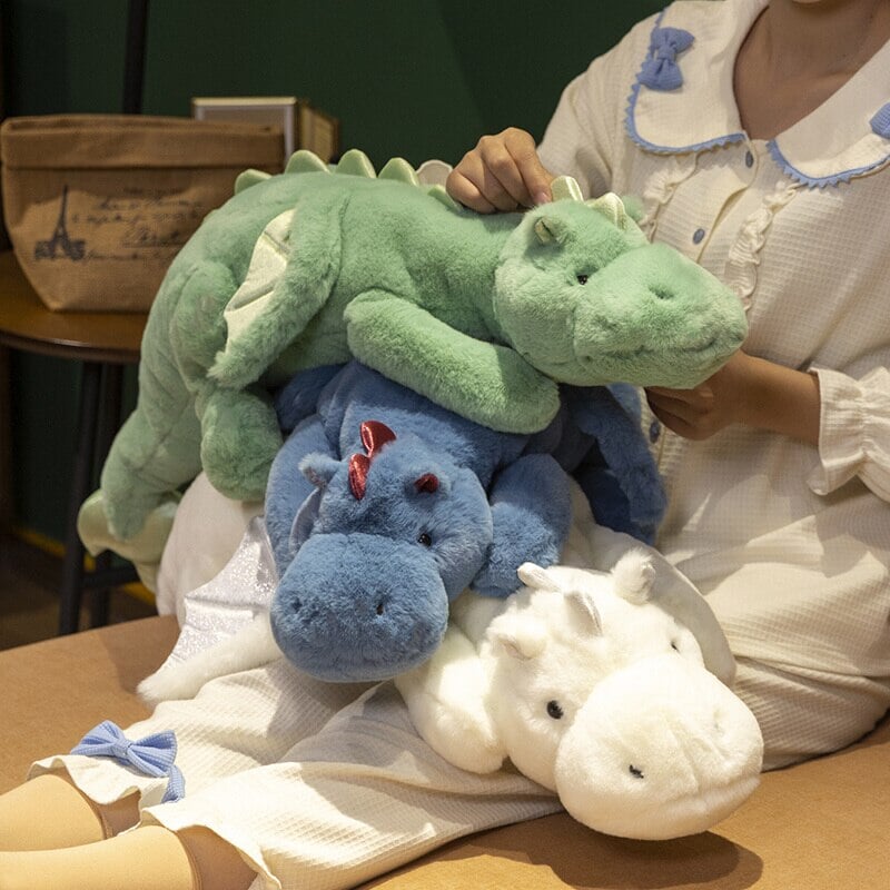 BowLift | Giant Fluffy Dragon Plushie Collection