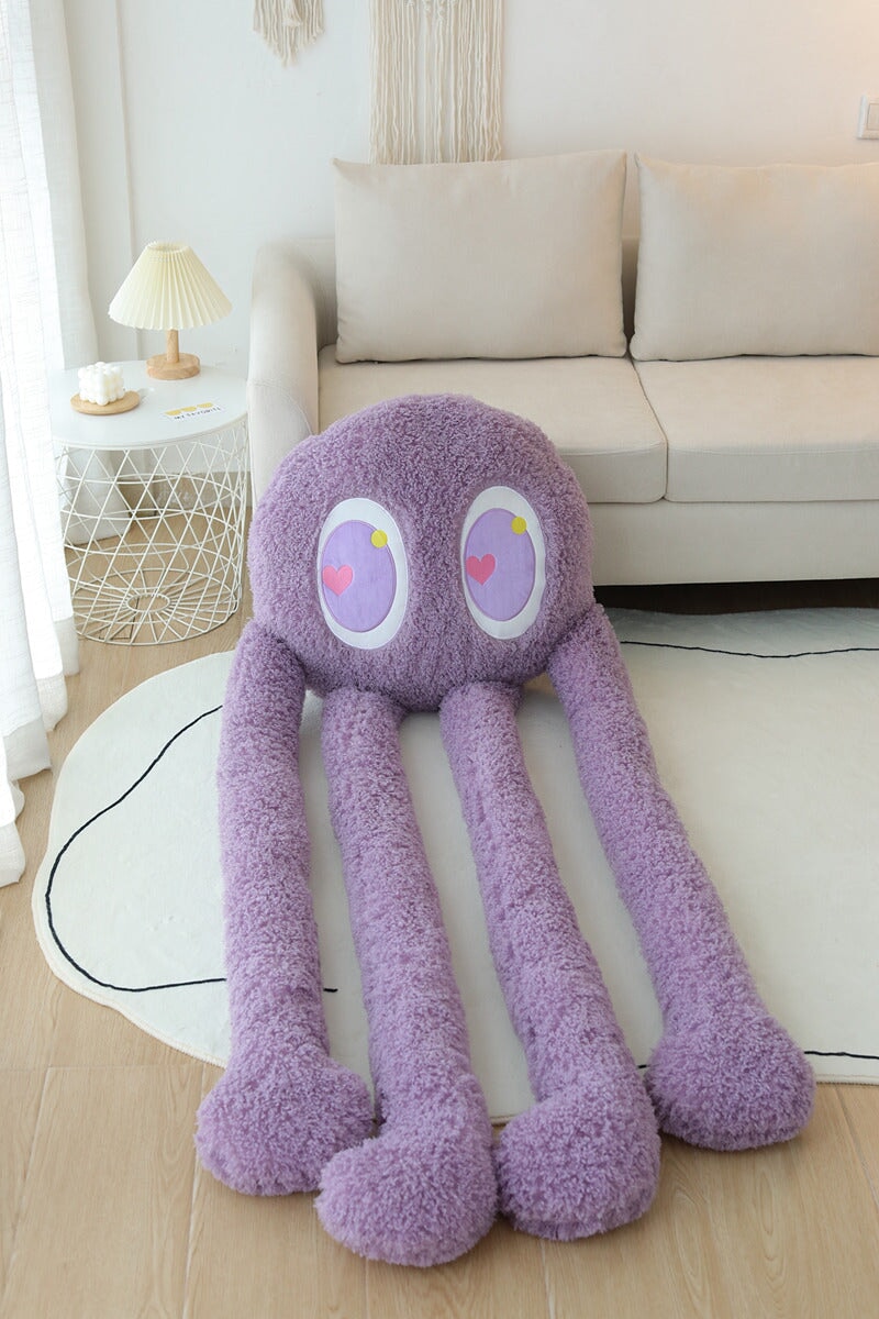 BowLift | Giant Fuzzy 4 Legged Octopus Plushie