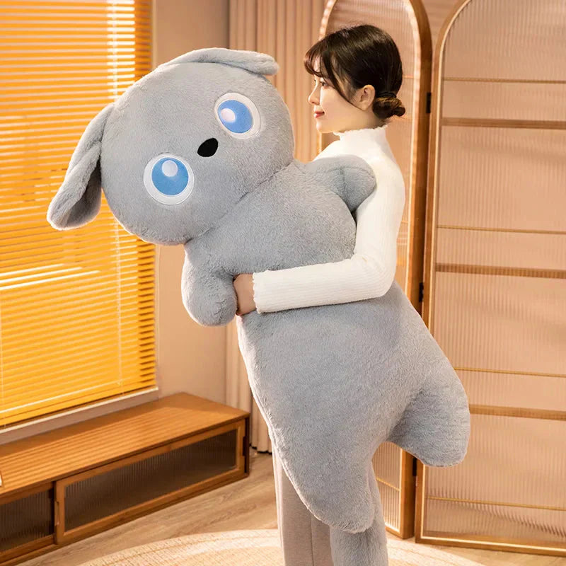 BowLift | Giant Kawaii Ginger Black Gray Doll-Shape Dog Plushies