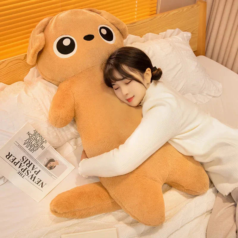 BowLift | Giant Kawaii Ginger Black Gray Doll-Shape Dog Plushies