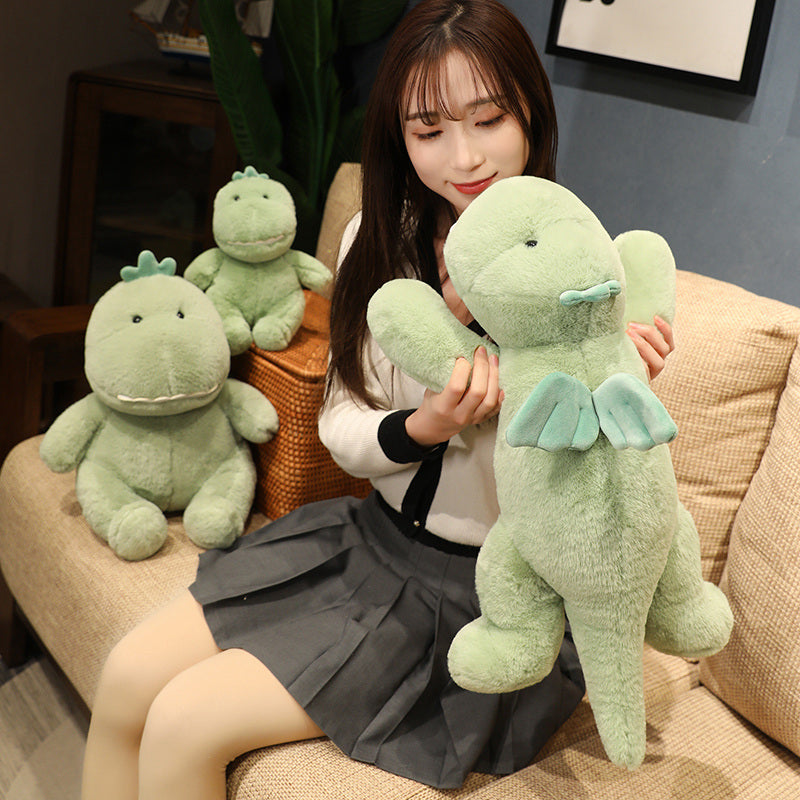 BowLift | Hajiro the Goofy Green Dinosaur Plushie