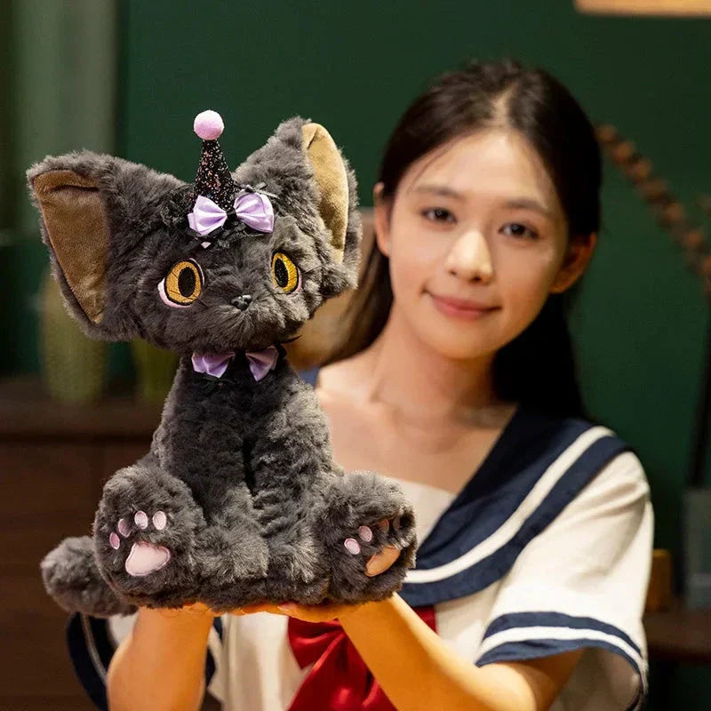 BowLift | Halloween Black Witch Cat Plushies