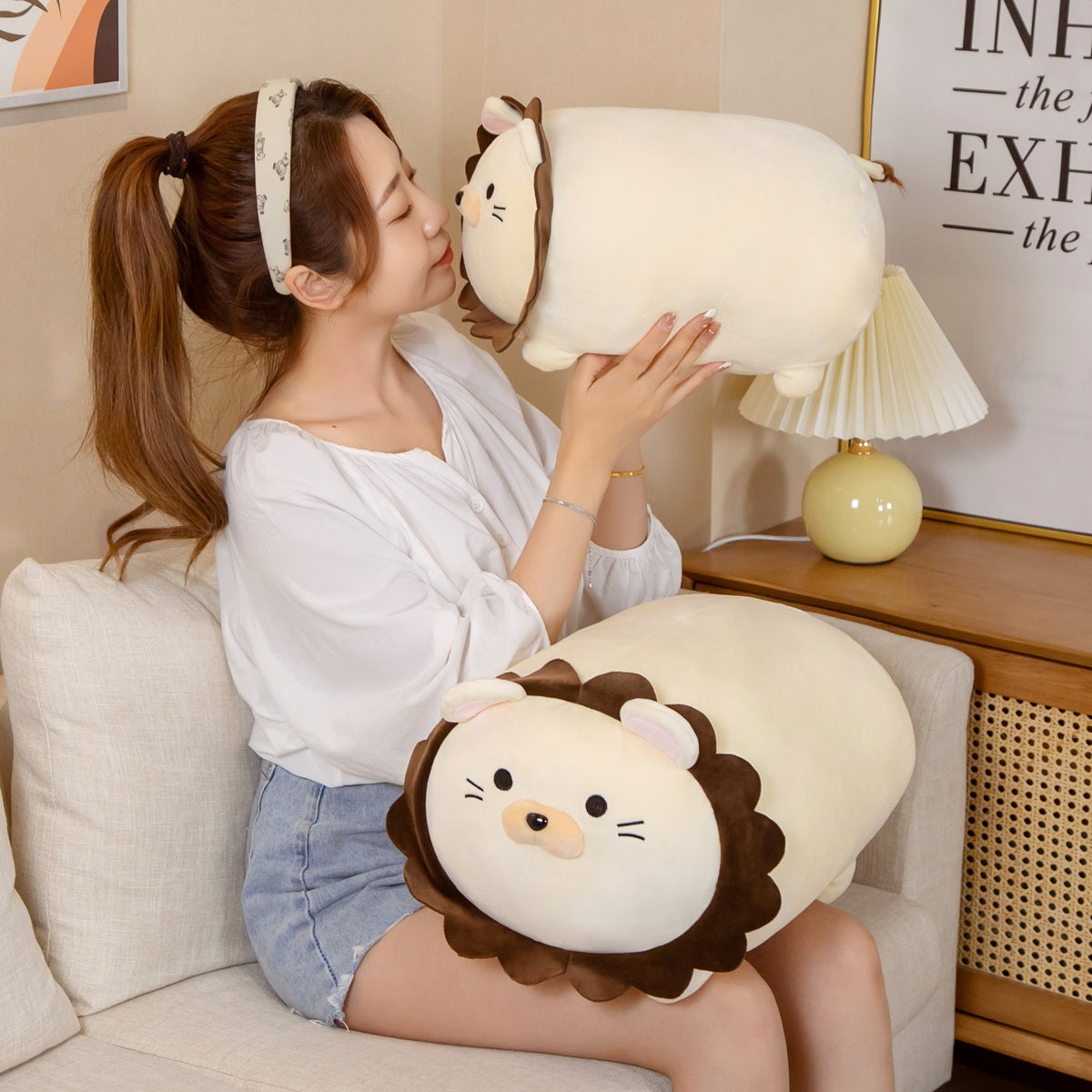 BowLift | Hank The Kawaii Lion Plushie