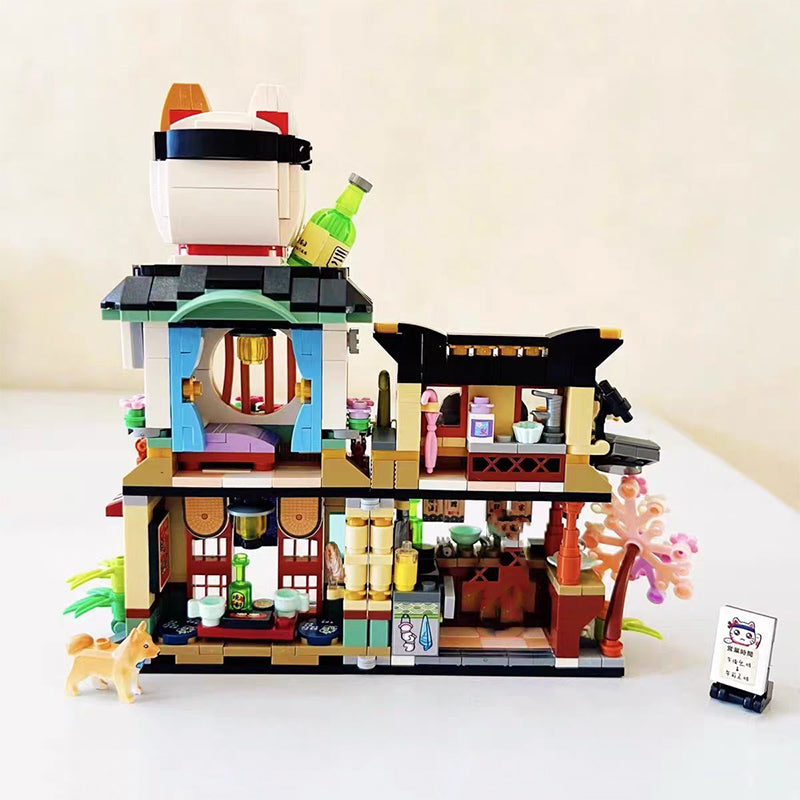 BowLift | Japanese Ramen Bar Seafood Store Micro Building Sets