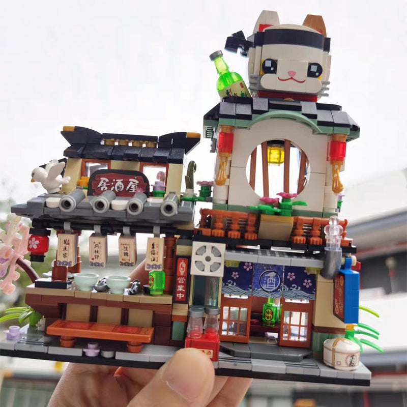 BowLift | Japanese Ramen Bar Seafood Store Micro Building Sets