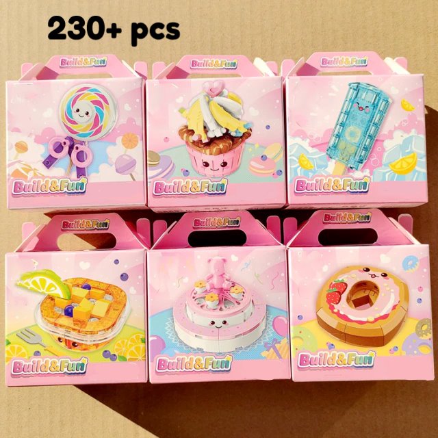 BowLift | Juicy Burger Meal with Yummy Sweet Dessert Micro Sets