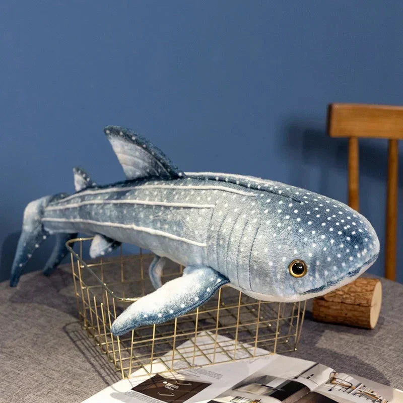BowLift | Kawaii Blue Whale Shark Soft Toy Plushie