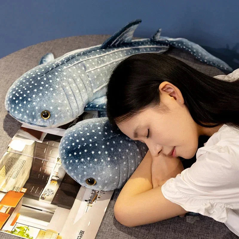 BowLift | Kawaii Blue Whale Shark Soft Toy Plushie