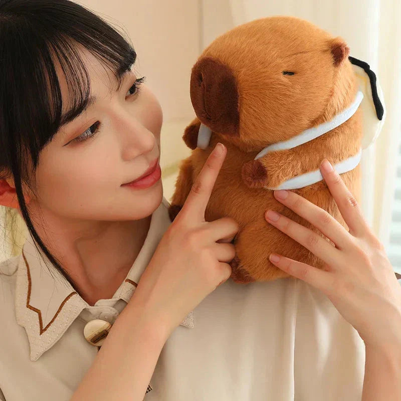 BowLift | Kawaii Capybara with Backpack Plush Collection