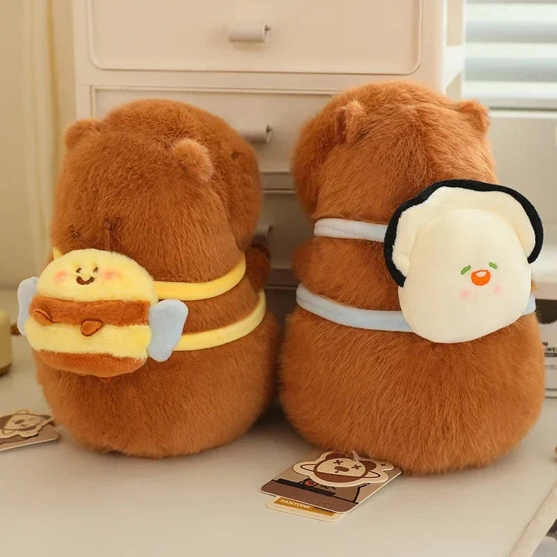 BowLift | Kawaii Capybara with Backpack Plush Collection