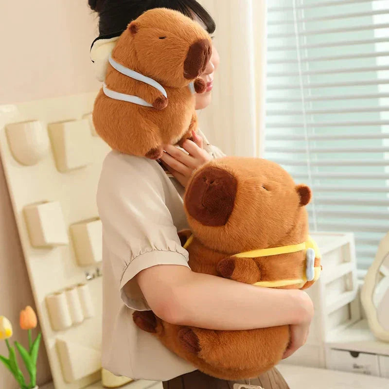 BowLift | Kawaii Capybara with Backpack Plush Collection