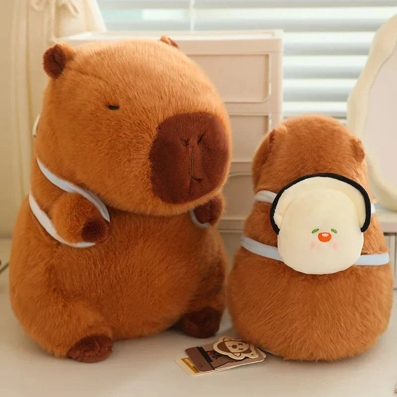 BowLift | Kawaii Capybara with Backpack Plush Collection