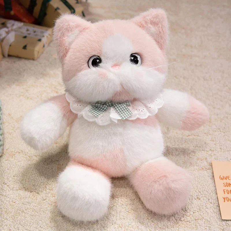 BowLift | Kawaii Cat Plush Family with Collar