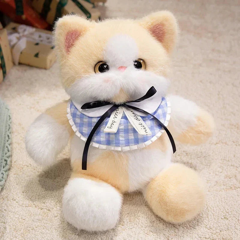 BowLift | Kawaii Cat Plush Family with Collar