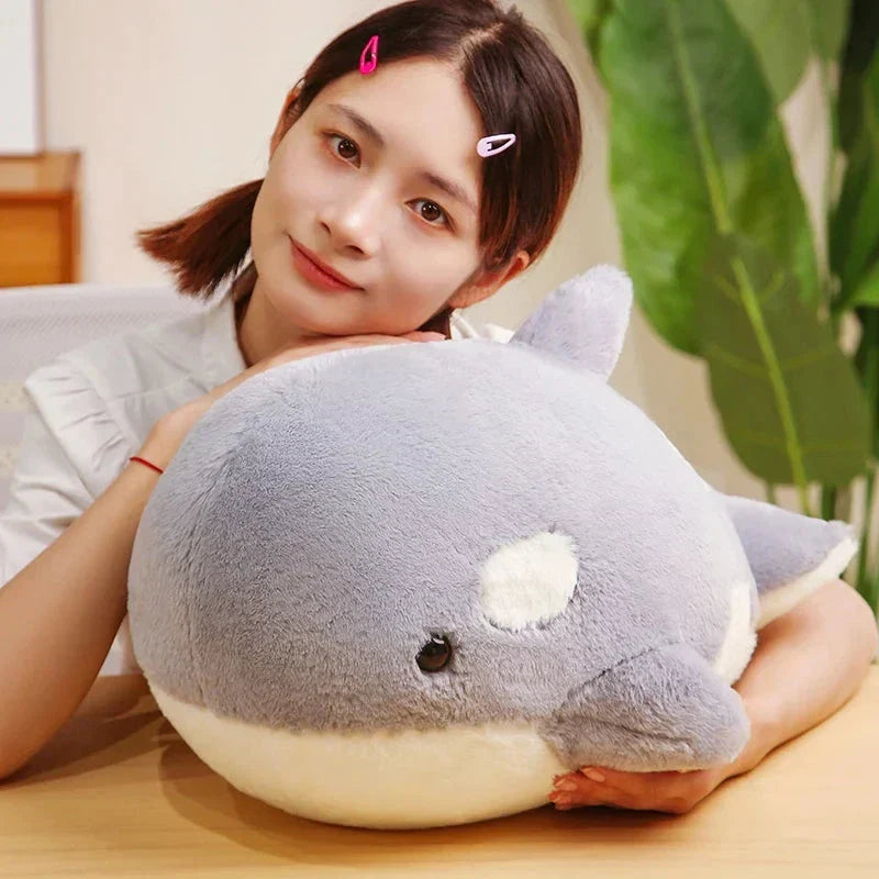 BowLift | Kawaii Fluffy Gray Blue Killer Whale Plushies