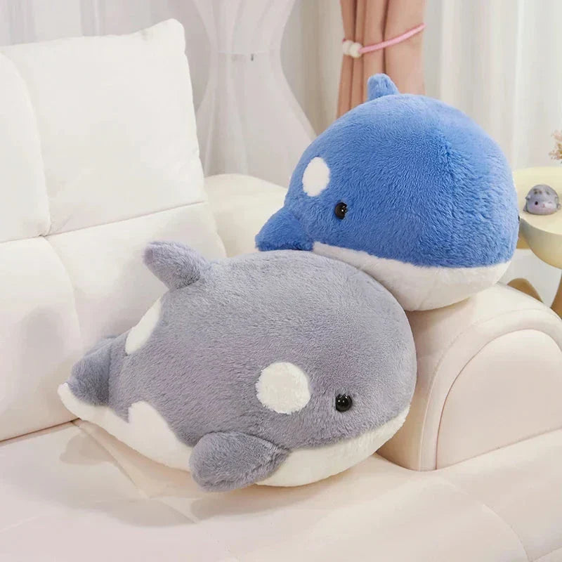 BowLift | Kawaii Fluffy Gray Blue Killer Whale Plushies