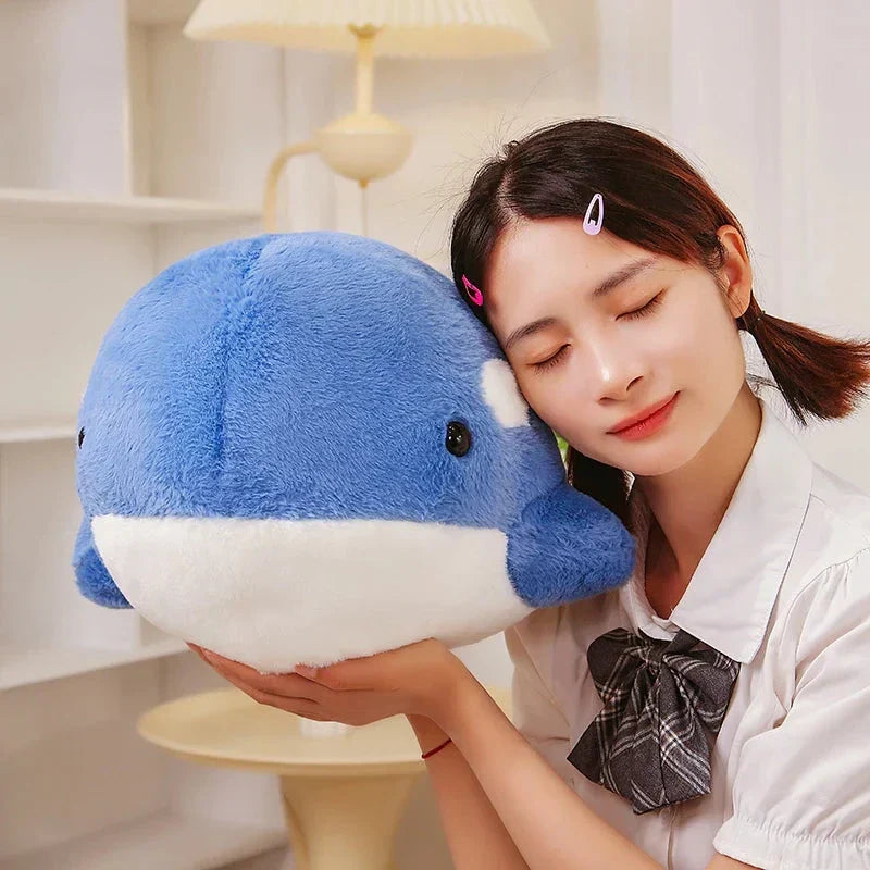 BowLift | Kawaii Fluffy Gray Blue Killer Whale Plushies