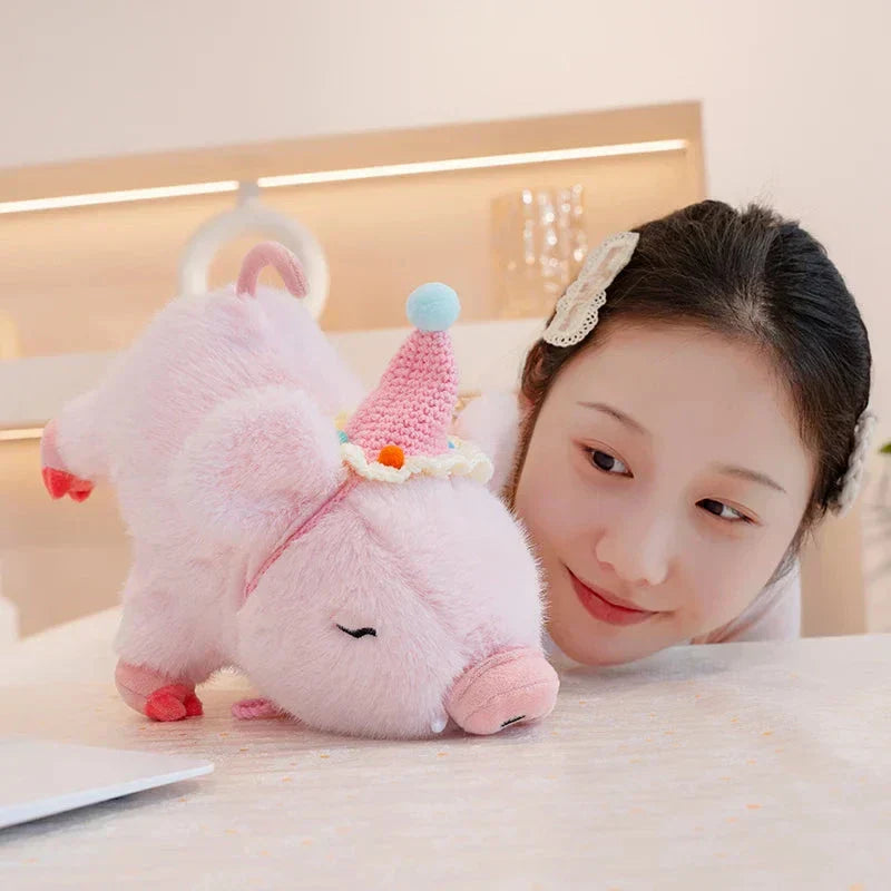 BowLift | Kawaii Fluffy Wild Boar Plushie