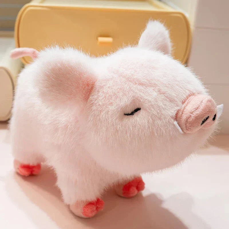 BowLift | Kawaii Fluffy Wild Boar Plushie