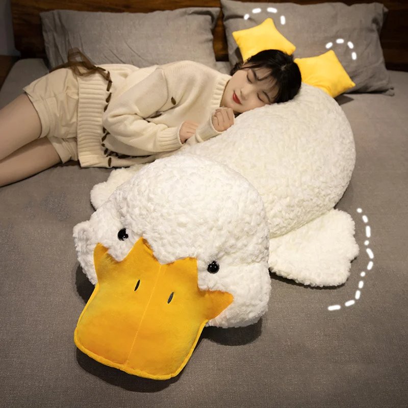 BowLift | Holly the Giant Fluffy White Duck Plushie