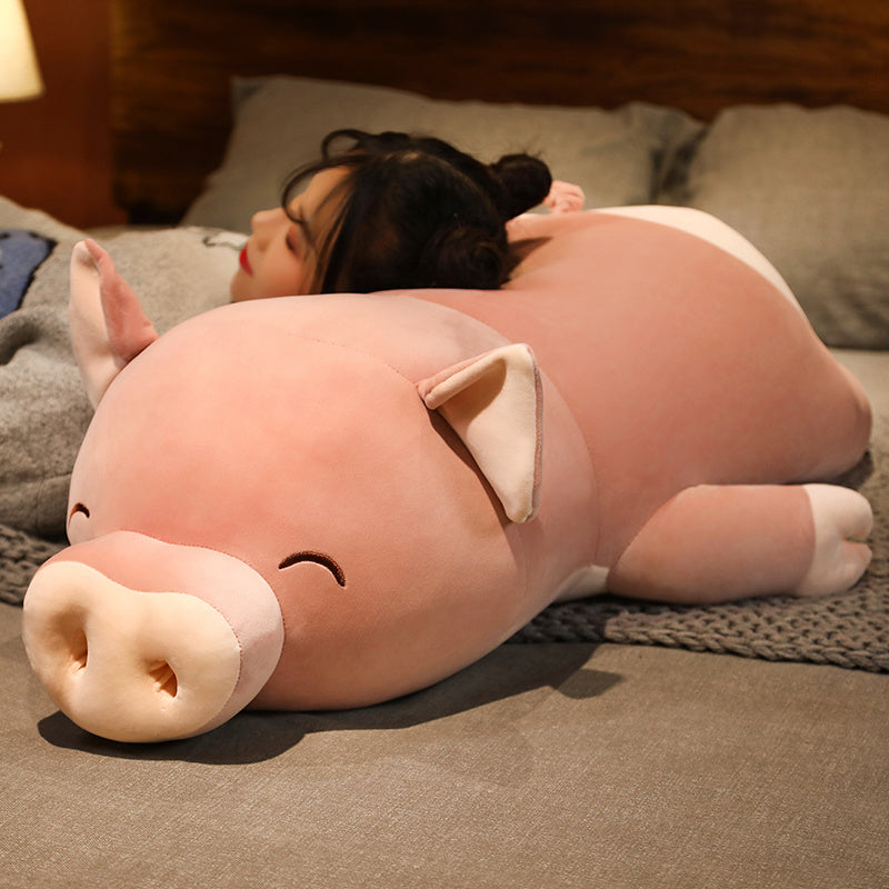 BowLift | Poppy the Pink Jumbo Pig Plushie