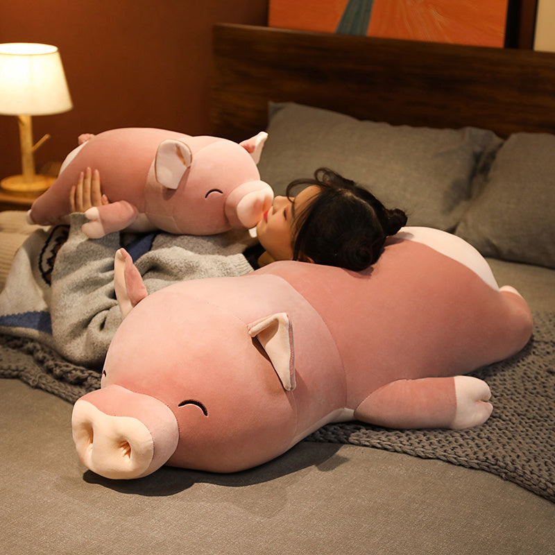 BowLift | Poppy the Pink Jumbo Pig Plushie