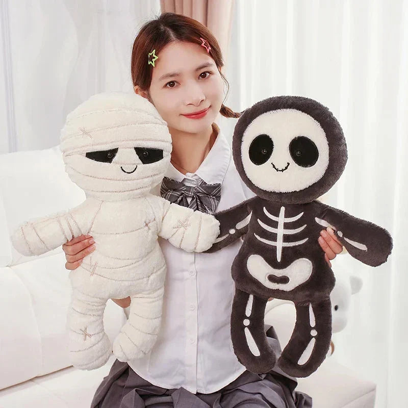 BowLift | Scary Skeleton and Mummy Halloween Plushies