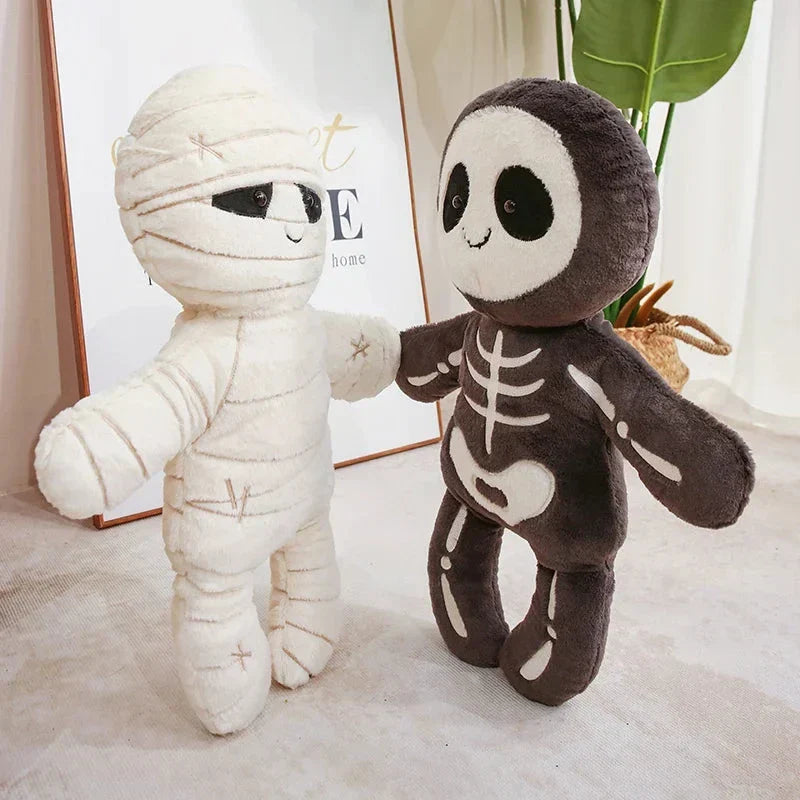 BowLift | Scary Skeleton and Mummy Halloween Plushies