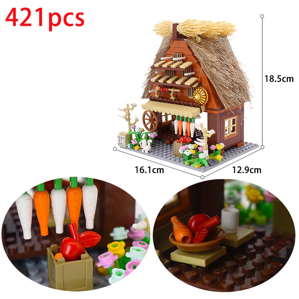 BowLift | Shirakawa-go Dori Street Japanese Stores Building Sets - Limited Stock