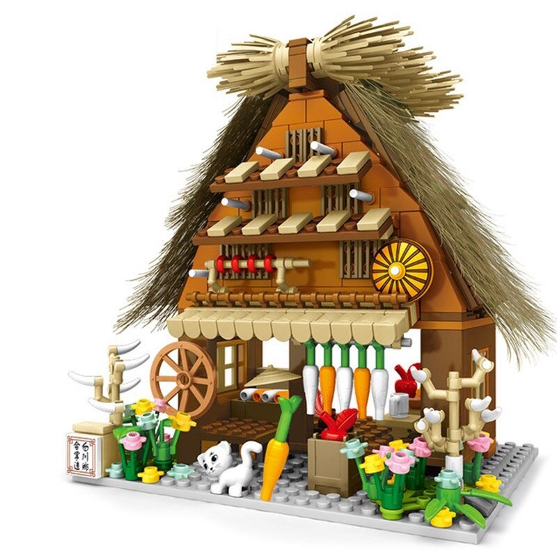 BowLift | Shirakawa-go Dori Street Japanese Stores Building Sets - Limited Stock