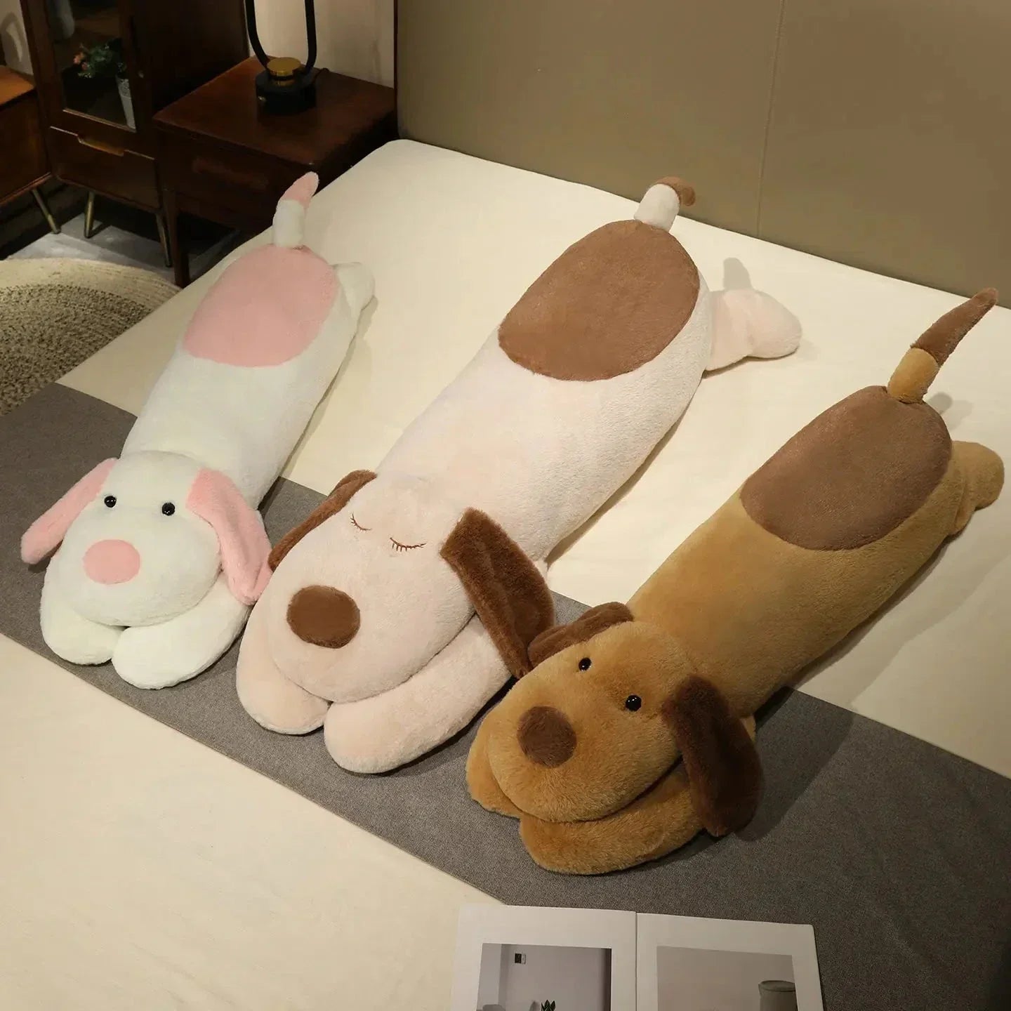 BowLift | Snoozie the Sleepy Puppy Hug Pillow