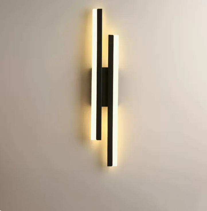 BowLift | DoubliGlow | Minimalistic modern LED wall light
