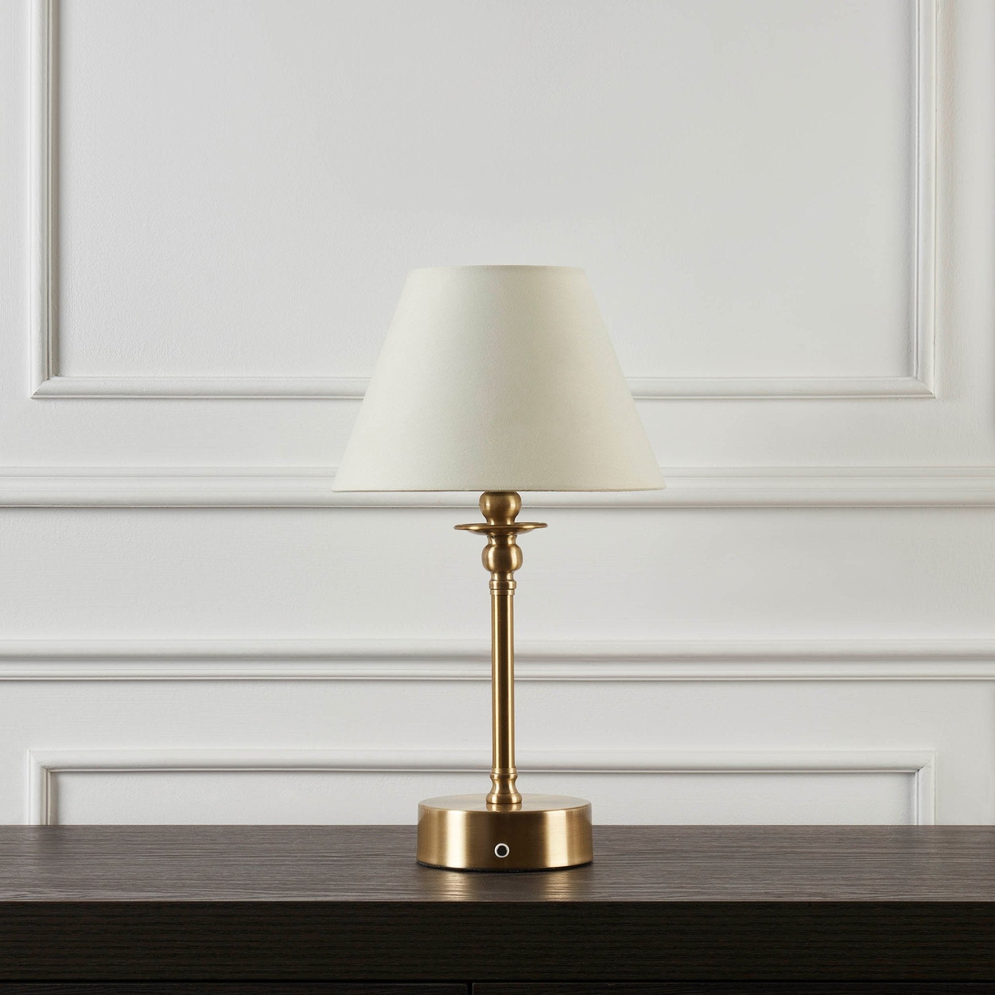 BowLift | Lucille Ornate LED Rechargeable Wireless Lamp - Brass