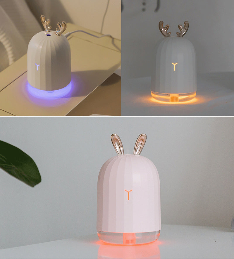 BowLift | BunnyAir Children’s Humidifier – With Night Light and LED Lighting