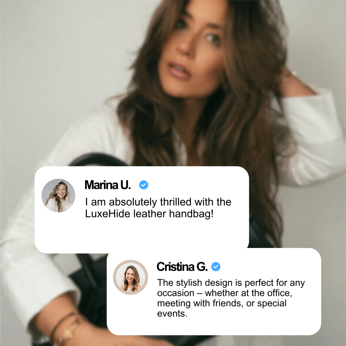 BowLift | ÉTERNÉ – Timeless Leather Handbag for Everyday Elegance