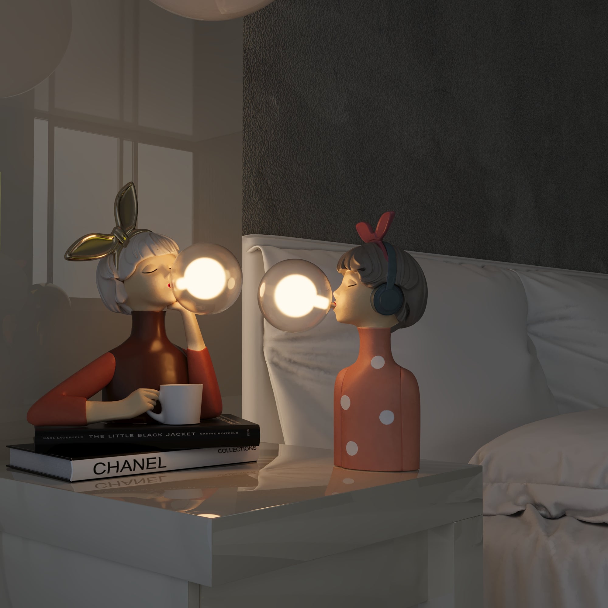 BowLift | Luxury Table Lamp for Stylish Interior - EleganceCraft