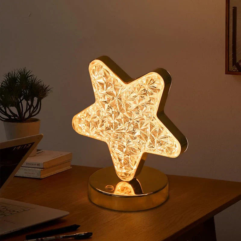 BowLift | Magical Crystal Table Lamp with Dimming Function - Celestia