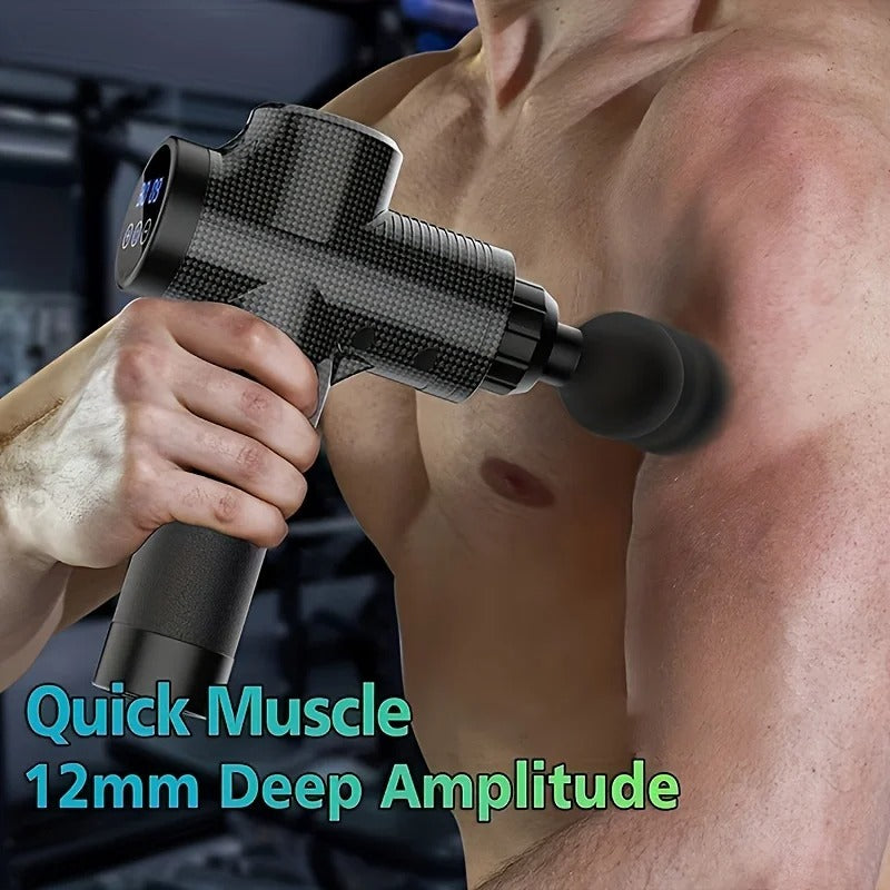 BowLift | Electric Back Massager β Deep Tissue Therapy for Muscle Recovery and Pain Relief - Cordless, Portable, and Ideal for Athletes & Fitness Enthusiasts