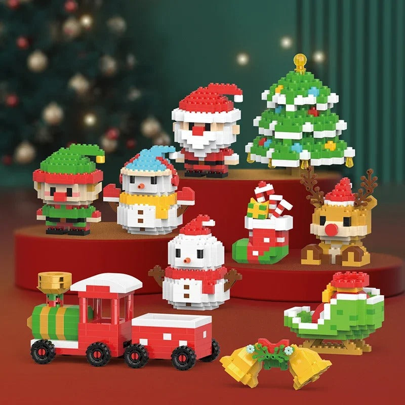 BowLift | Christmas Toy Building Blocks Set Creative Construction Figures