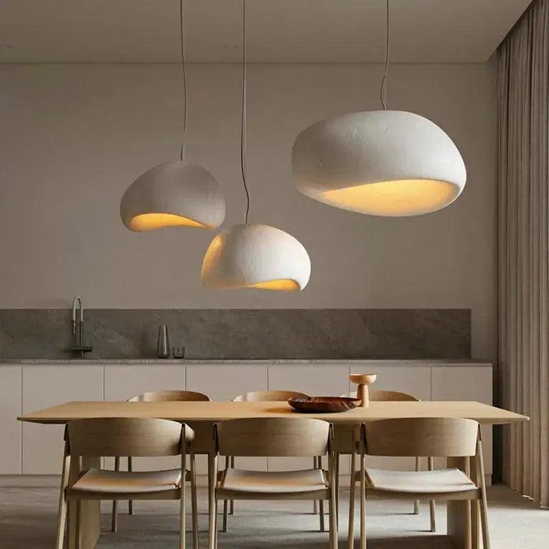 BowLift | ResinAura - Sleek Modern Pendant Light