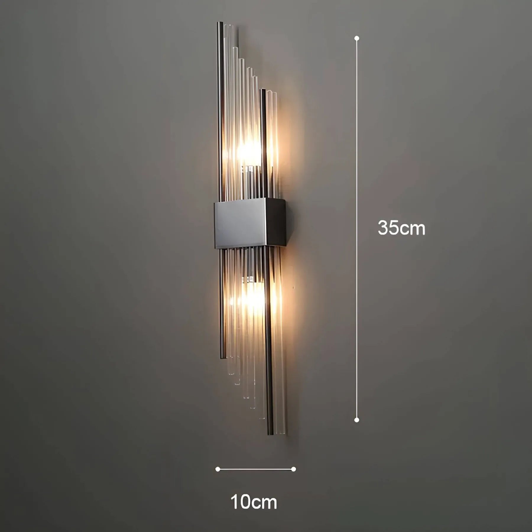 BowLift | Wall lamp with crystal decoration