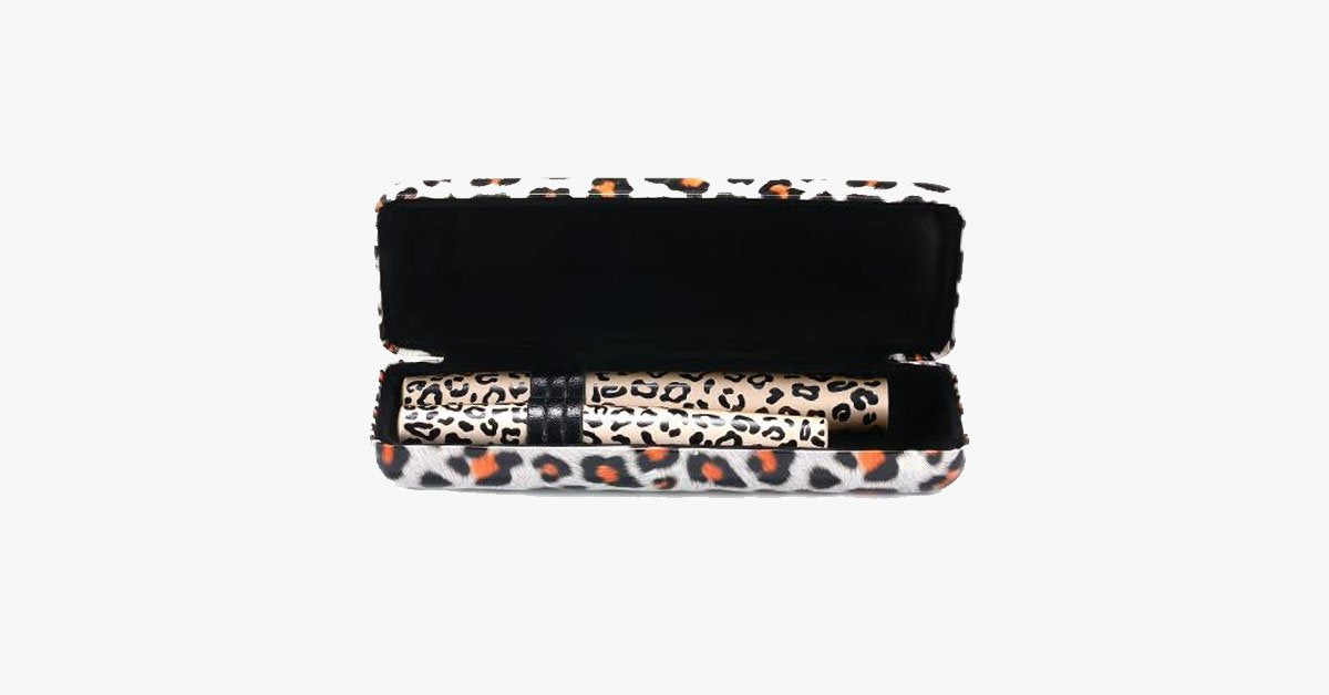 BowLift | 3D Transplant gel & mascara in leopard pattern bottle - Made from natural fibers - Waterproof & easy to use