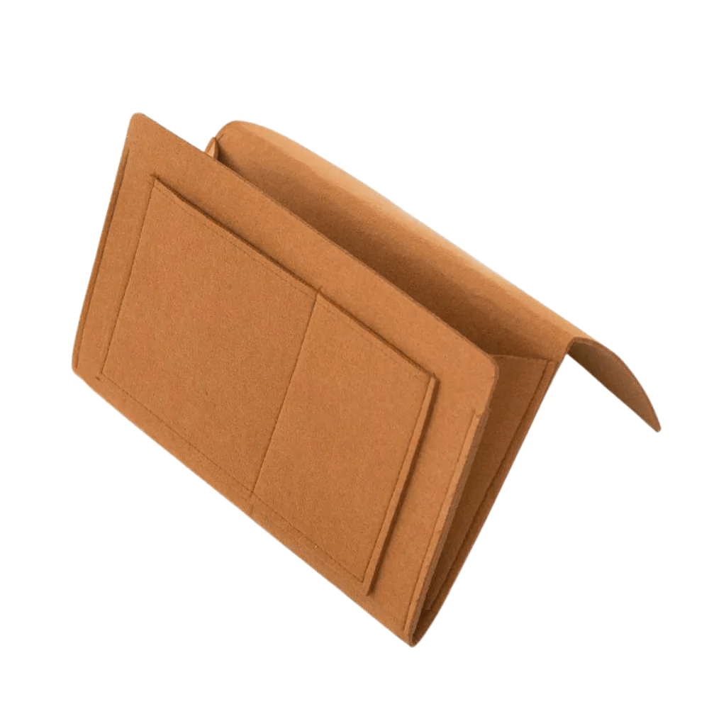 BowLift | Elegant Bedside Caddy – Durable Felt Nightstand Organiser | Stylish & Practical Storage Solution