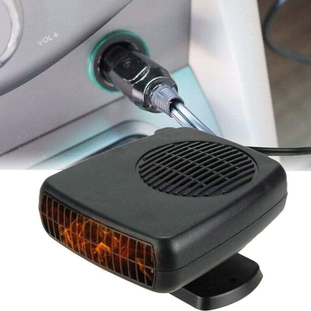 BowLift | TurboHeat | 12V Car Heater – 150W/300W Ceramic Fan Heater, Portable Car Defroster & Warmer