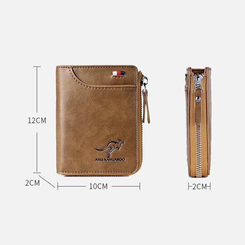 BowLift | Kangaroo Men's RFID-blocking Wallet, Multifunctional Credit Card Holder
