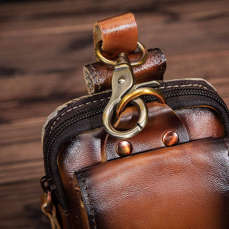 BowLift | Premium Leather Men's Waist Bag