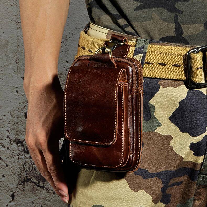 BowLift | Premium Leather Men's Waist Bag