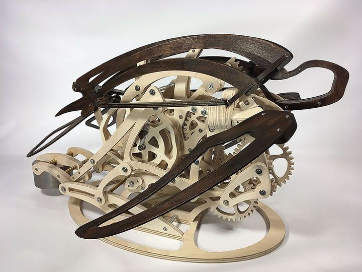 BowLift | 3D Wood Mechanical Hummingbird and Wood Mechanical Turtle
