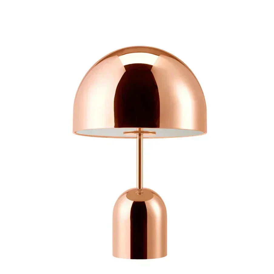 BowLift | Aeloria™ | Copper Table Lamp with Adjustable Brightness | Modern Lighting for Living Room & Bedroom