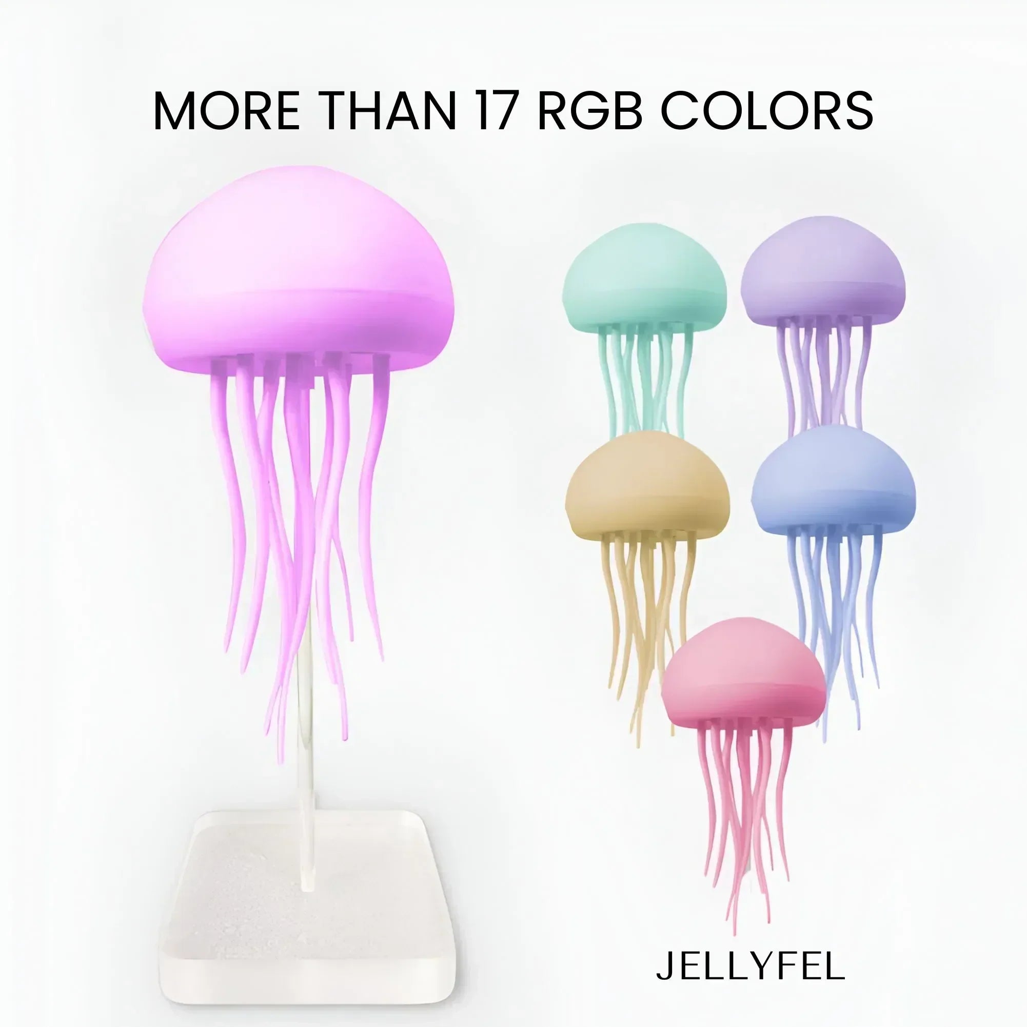 BowLift | Original JellyBeat | Smart Colorful LED Dancing Jellyfish Lamp